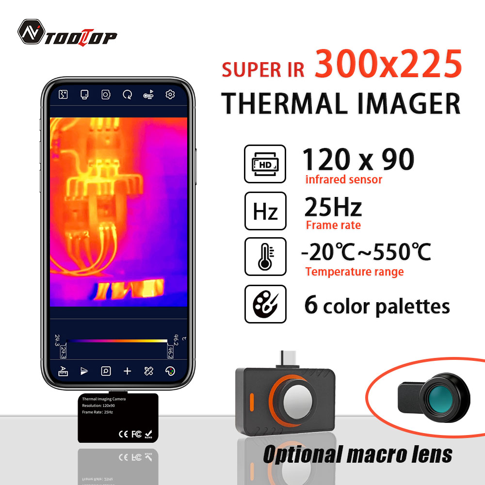 Thermal Imager Pcb Repair - กล้องถ่ายภาพความร้อน TOOLTOP T5 Super IR 300*225