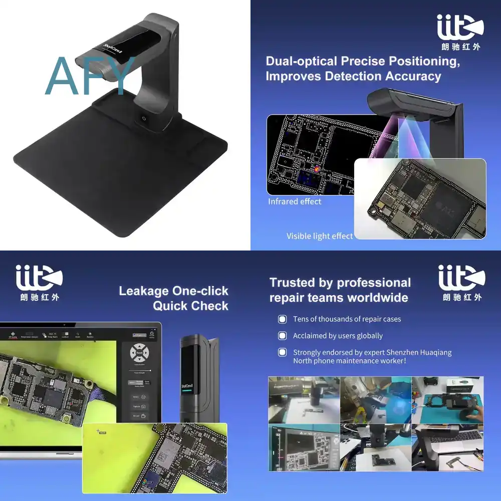 Shortcam Thermal Imaging Pcb - กล้องถ่ายภาพความร้อน ShortCam II สำหรับโทรศัพท์มือถือ เครื่องมือซ่อมแซม PCB