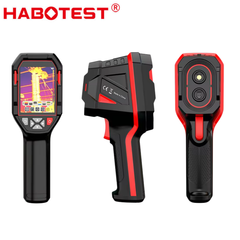 Nf 521 Thermal Imaging Camera - HABOTEST กล้องถ่ายภาพความร้อนแบบพกพา 8GB แบตเตอรี่ในตัว กล้องถ่ายภาพความร้อนอินฟราเรด วัดอุณหภูมิสูงสุด/ต่ำสุด/กลาง