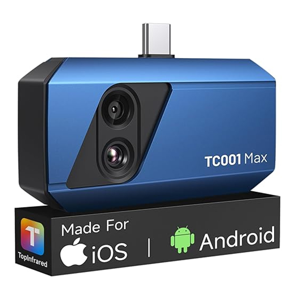 Topdon Tc001 Thermal Camera - กล้องถ่ายภาพความร้อน TOPDON พร้อมกล้องภาพ 1.5MP สำหรับแอนดรอยด์/ไอโฟน (TypeC)