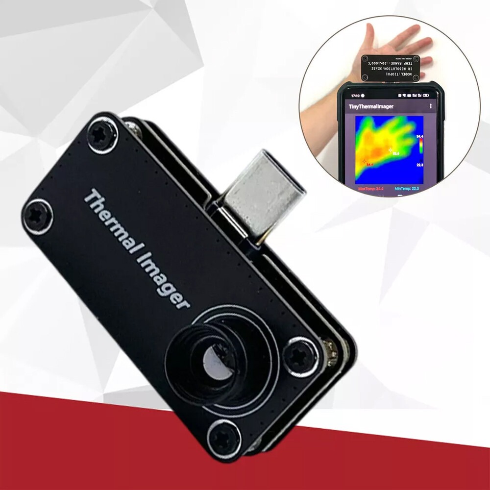Tiop01 Thermal Camera - SALE TIOP01 กล้องถ่ายภาพความร้อนอินฟราเรด IR Imager USB