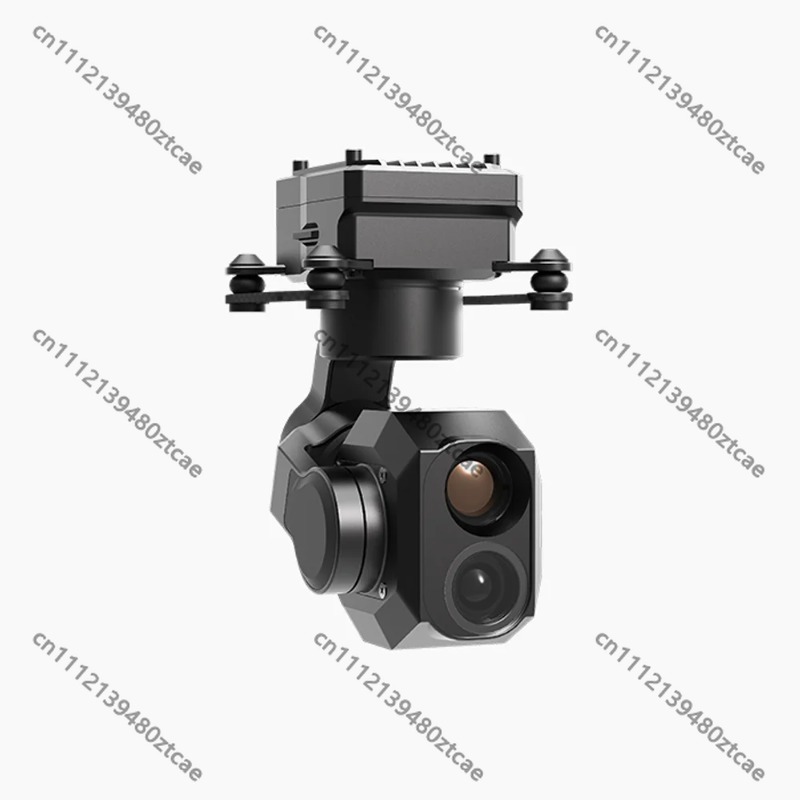 Thermal Imager Drone Gimbal - โดรนถ่ายภาพทางอากาศพร้อมกล้องถ่ายภาพความร้อนและภาพสีกลางคืนแบบ 4K ระบบกันสั่นแบบไมโคร gimbal พร้อมเซ็นเซอร์อัจฉริยะคู่