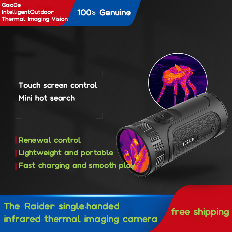 Hunting Thermal Imaging Scope - กล้องเล็งภาพความร้อนสำหรับปืนไรเฟิลล่าสัตว์ Raider TE211M ค้นหาและสแกน กล้องถ่ายภาพความร้อนอินฟราเรดขนาดเล็กในตอนกลางคืน