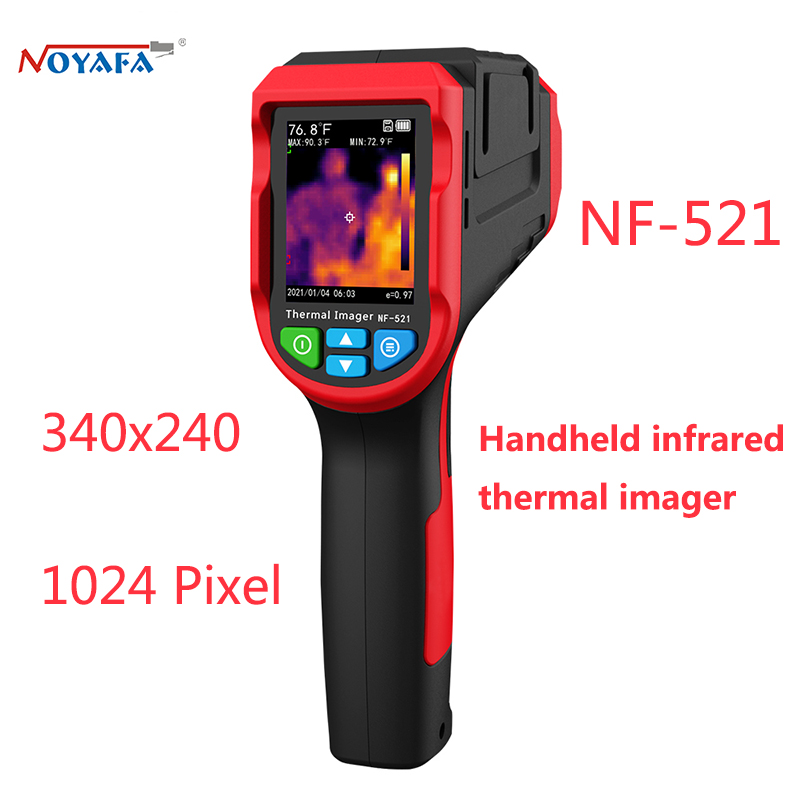 Nf 521 Thermal Imaging Camera - Noyafa Nf 521 มือถืออินฟราเรดถ่ายภาพความร้อน 340x240 ความละเอียดการถ่ายภาพ