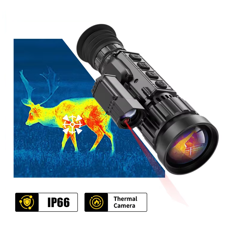 Hunting Thermal Imaging Scope - กล้องถ่ายภาพความร้อน 384x288 35 มม. อินฟราเรด โมโนคูลาร์
