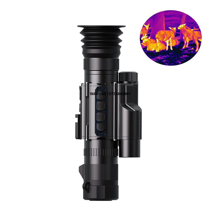 Thermal Scope Night Vision Monocular - กล้องมองกลางคืนแบบใช้ความร้อนสำหรับการล่าสัตว์ พร้อมซูม 8 เท่า ความละเอียด 384x288