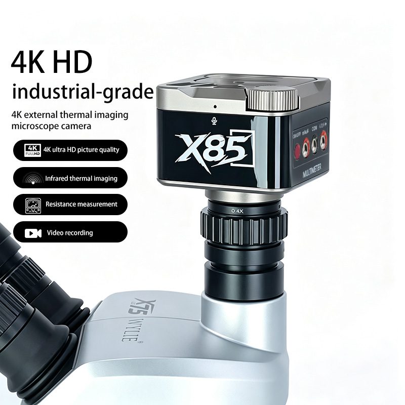 Thermal Imager Pcb Repair - กล้องจุลทรรศน์ WYLIE X85 4K HD พร้อมกล้องถ่ายภาพความร้อน