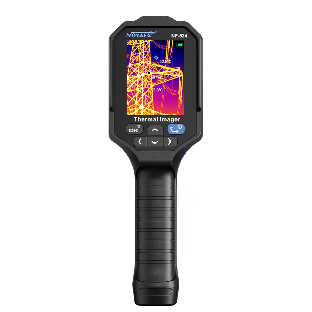 Nf 521 Thermal Imaging Camera - Noyafa กล้องถ่ายภาพความร้อน NF-524สำหรับการรั่วไหลของท่อน้ำและพลังงานไฟฟ้าเครื่องตรวจจับความร้อนอินฟราเรดขนาด120*90แบบมือถือ