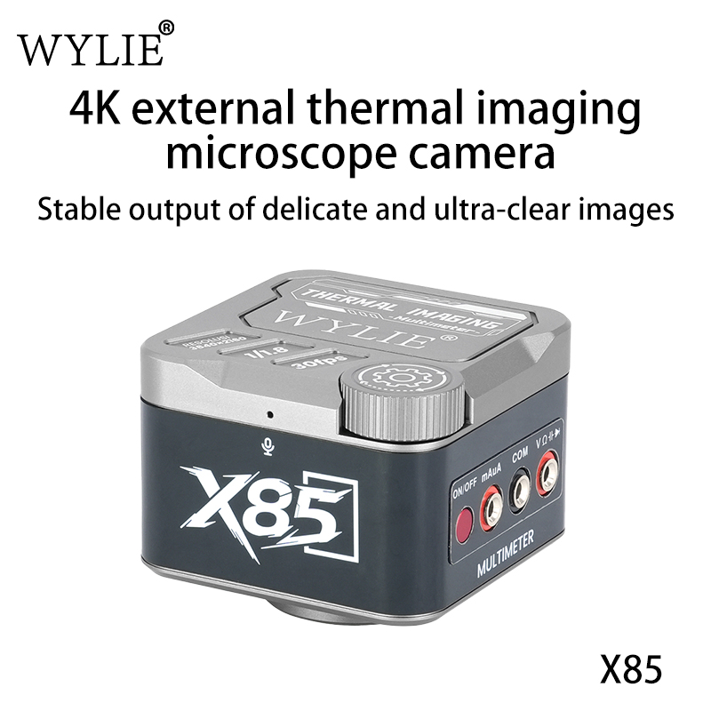 Thermal Imager Pcb Repair - กล้องไมโครสโคปอุตสาหกรรม WYLIE X85 4K พร้อมระบบถ่ายภาพความร้อนอินฟราเรด เซ็นเซอร์