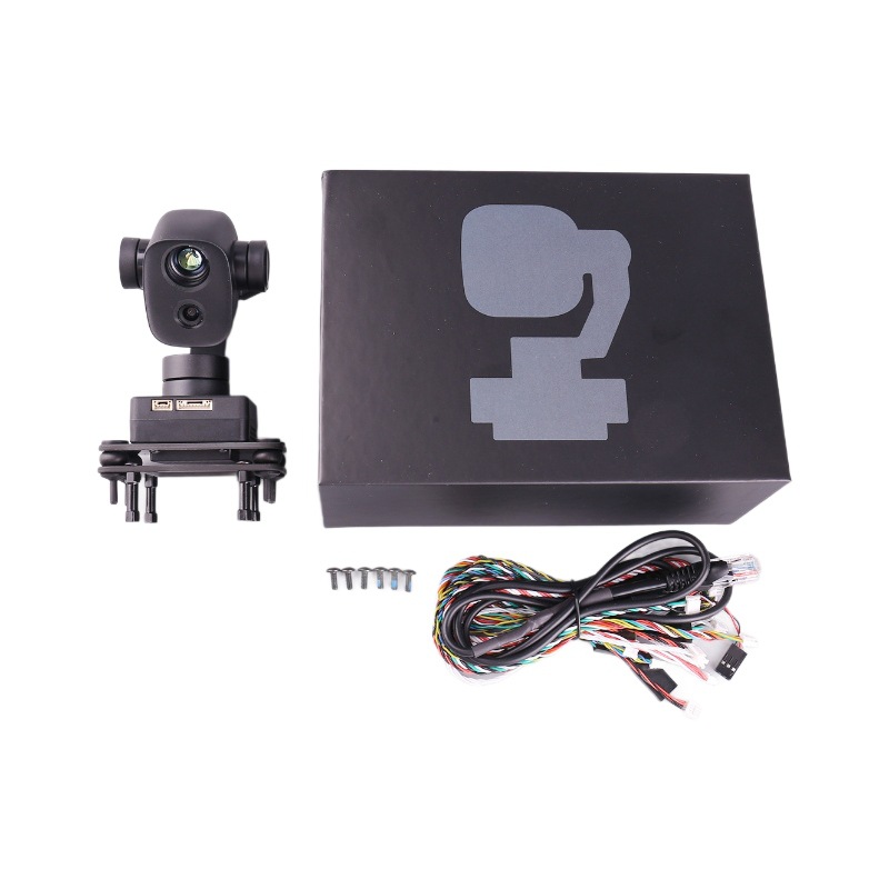 Thermal Imager Drone Gimbal - โดรนมินิ กล้องถ่ายภาพความร้อนแบบสองไฟ พร้อมระบบวัดอุณหภูมิและกิมบอล