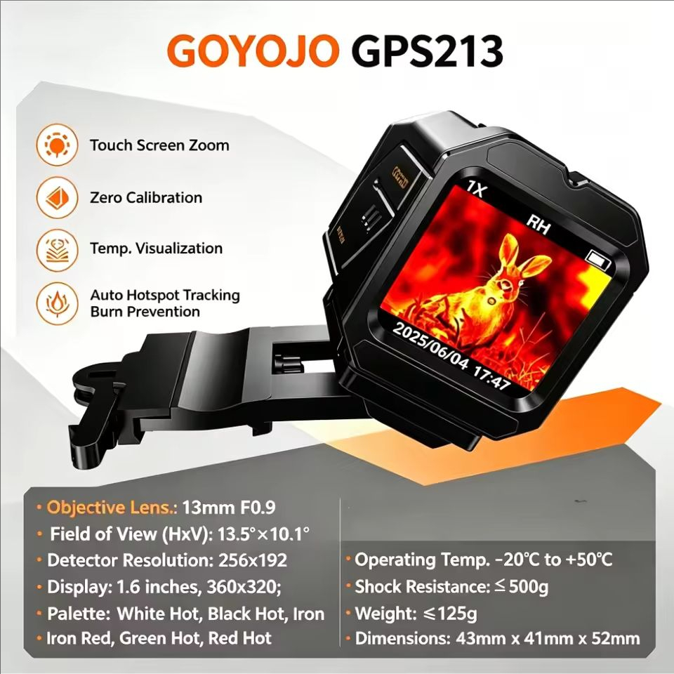 GOYOJO มินิทัช อินฟราเรดเทอร์ม - Thermal Imaging Camera 256X192 บทวิจารณ์และราคา