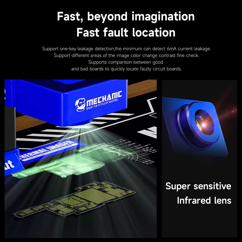 กล้องถ่ายภาพความร้อน Mechanic  - Thermal Imager Pcb Repair บทวิจารณ์และราคา