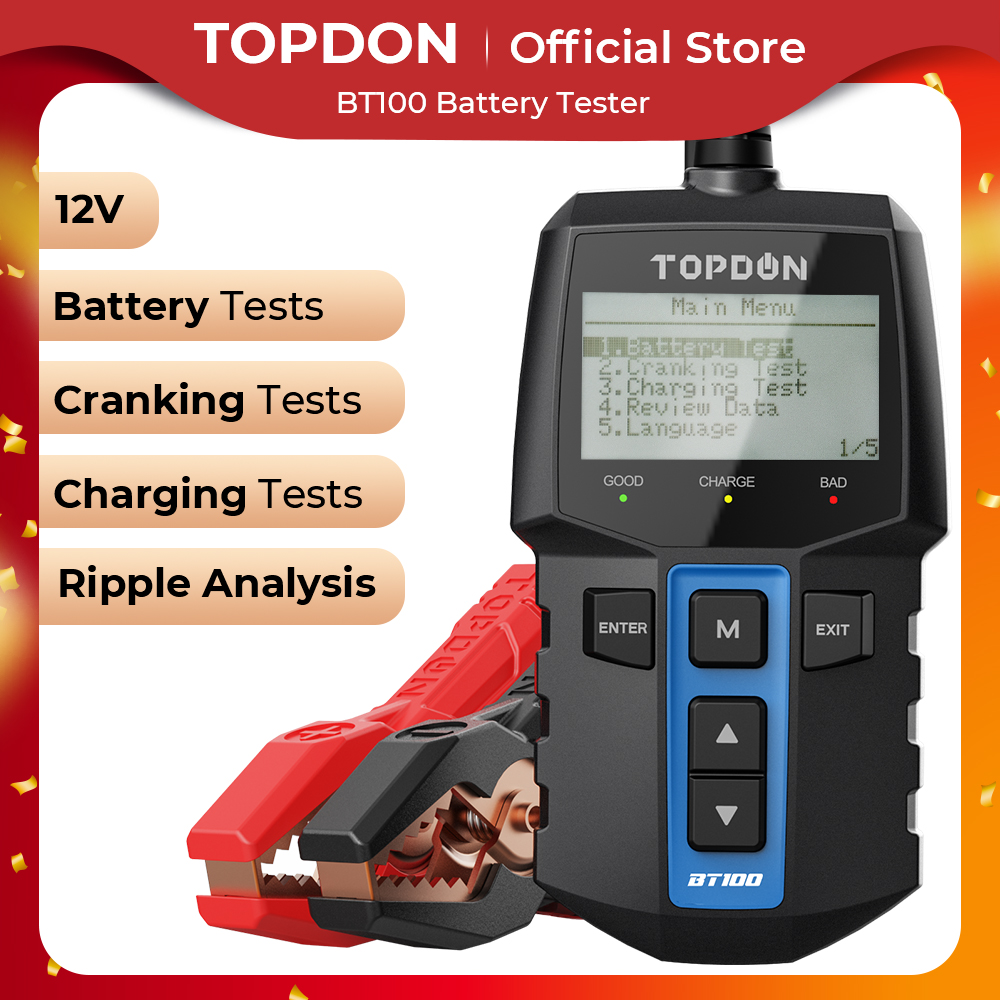 TOPDON BT100 12V เครื่องทดสอบแ - Topdon Tc001 Thermal Camera บทวิจารณ์และราคา