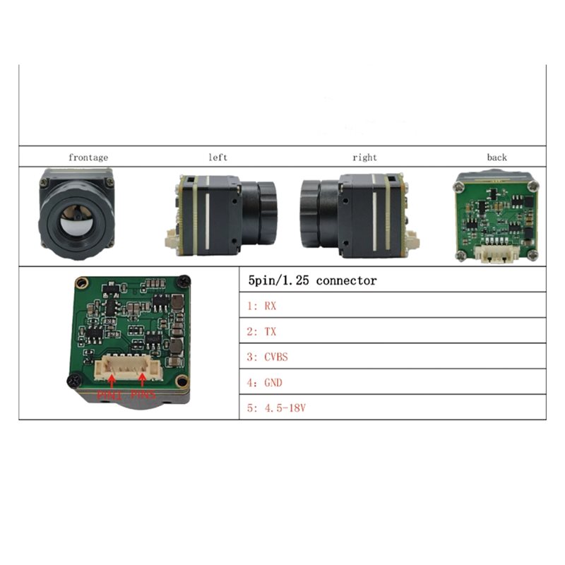 B24B โมดูลกล้องถ่ายภาพความร้อน - Thermal Imaging Camera 256X192 บทวิจารณ์และราคา