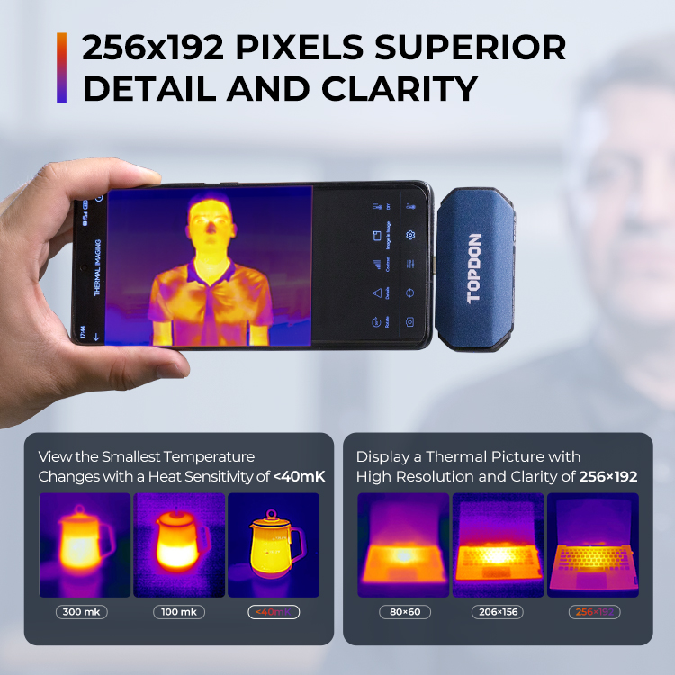 ผู้ผลิต TOPDON ODM OEM TC001 ก - Topdon Tc001 Thermal Camera บทวิจารณ์และราคา
