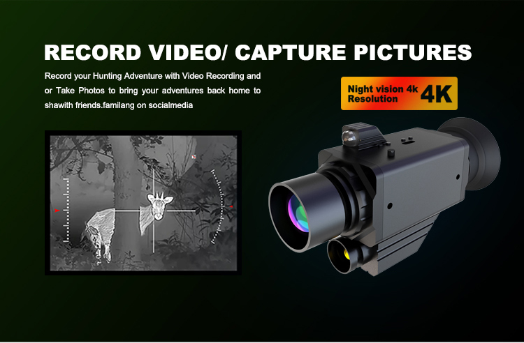 กล้องมองกลางคืนแบบตาเดียว 7X H - Thermal Scope Night Vision Monocular บทวิจารณ์และราคา