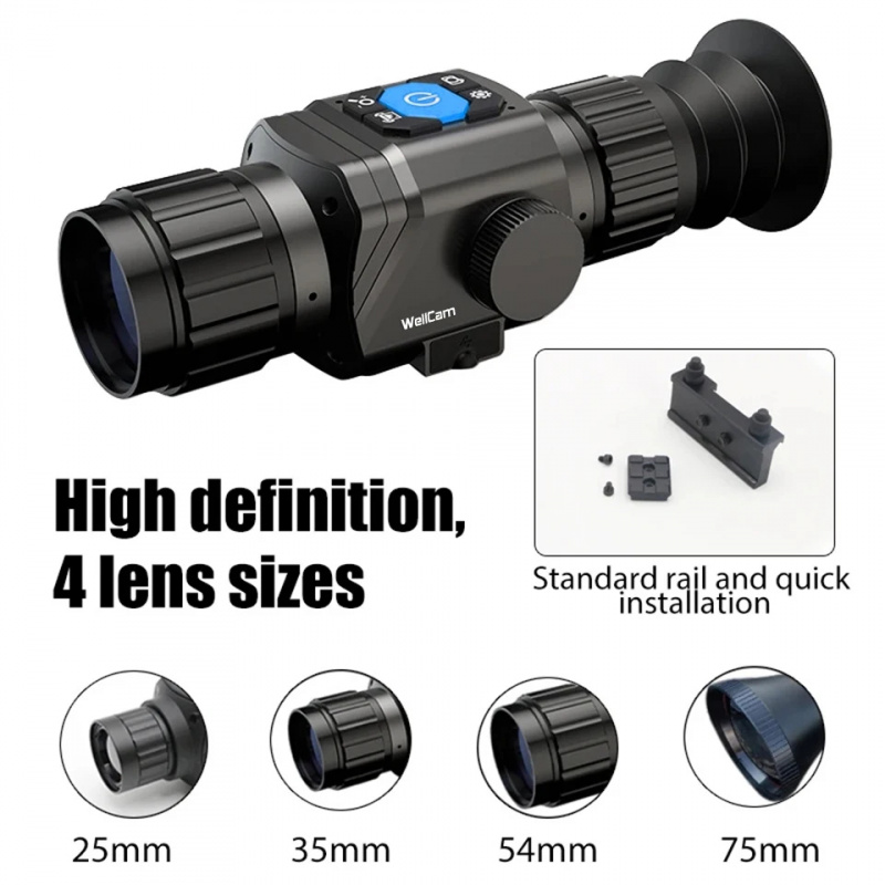 กล้องส่องทางไกลตรวจจับความร้อน - Thermal Scope Night Vision Monocular บทวิจารณ์และราคา