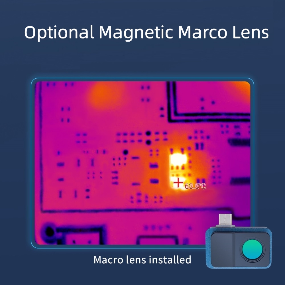 TOOLTOP T7 256*192 Android Typ - Infiray P2 Pro Macro Lens บทวิจารณ์และราคา