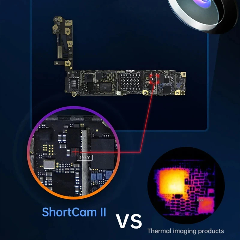 กล้องถ่ายภาพความร้อนอินฟราเรด  - Shortcam Thermal Imaging Pcb บทวิจารณ์และราคา