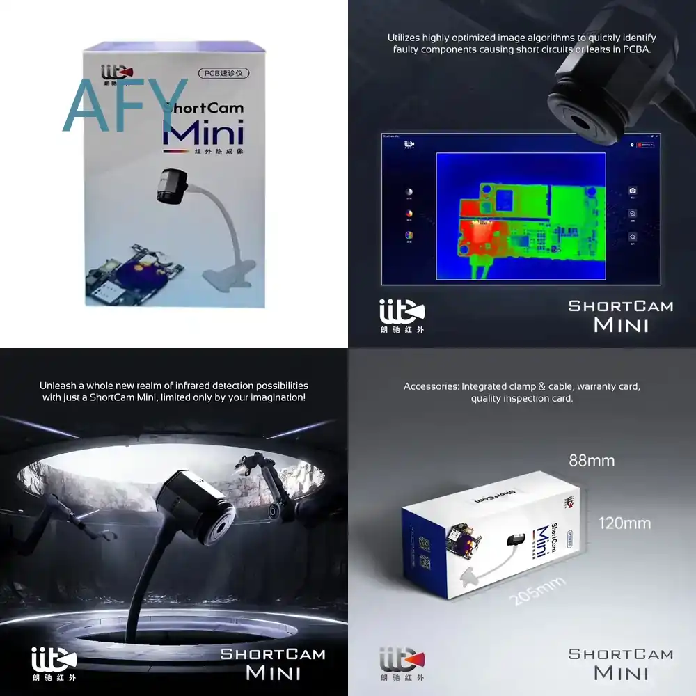 กล้องถ่ายภาพความร้อนอินฟราเรดข - Shortcam Thermal Imaging Pcb บทวิจารณ์และราคา