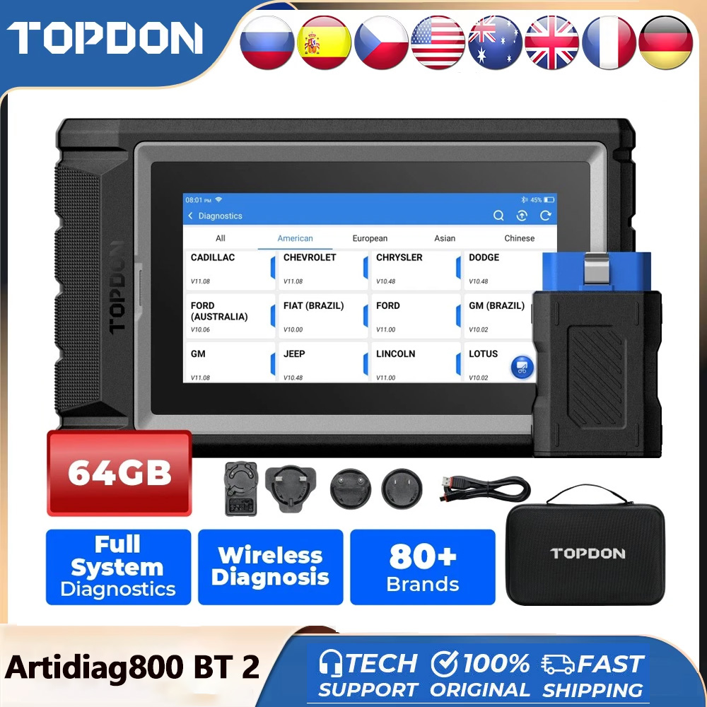 TOPDON ArtiDiag800 BT 2 เครื่อ - Topdon Tc001 Thermal Camera บทวิจารณ์และราคา