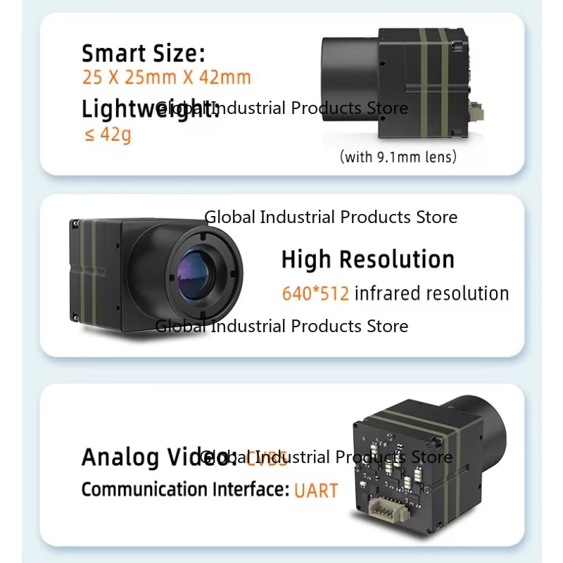 โมดูลกล้องถ่ายภาพความร้อน 640x - Thermal Module 640X512 Core บทวิจารณ์และราคา