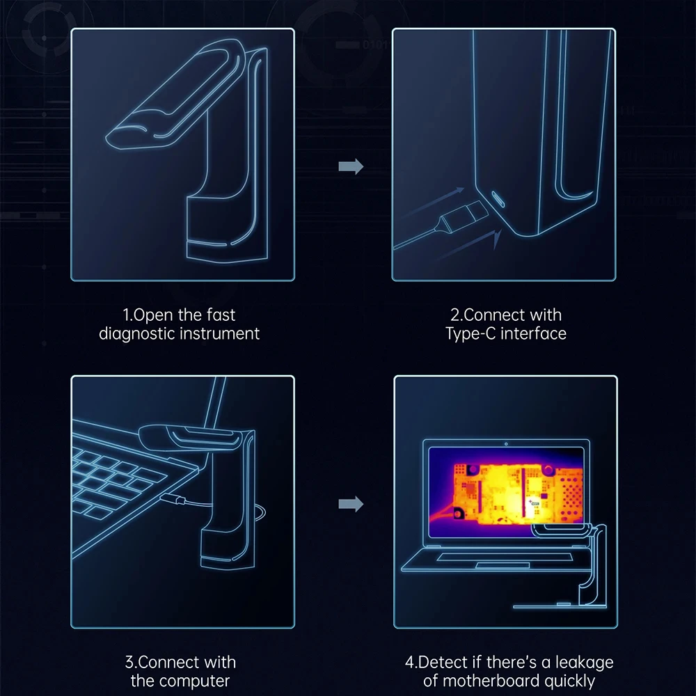 กล้องถ่ายภาพความร้อนอินฟราเรด  - Shortcam Thermal Imaging Pcb บทวิจารณ์และราคา