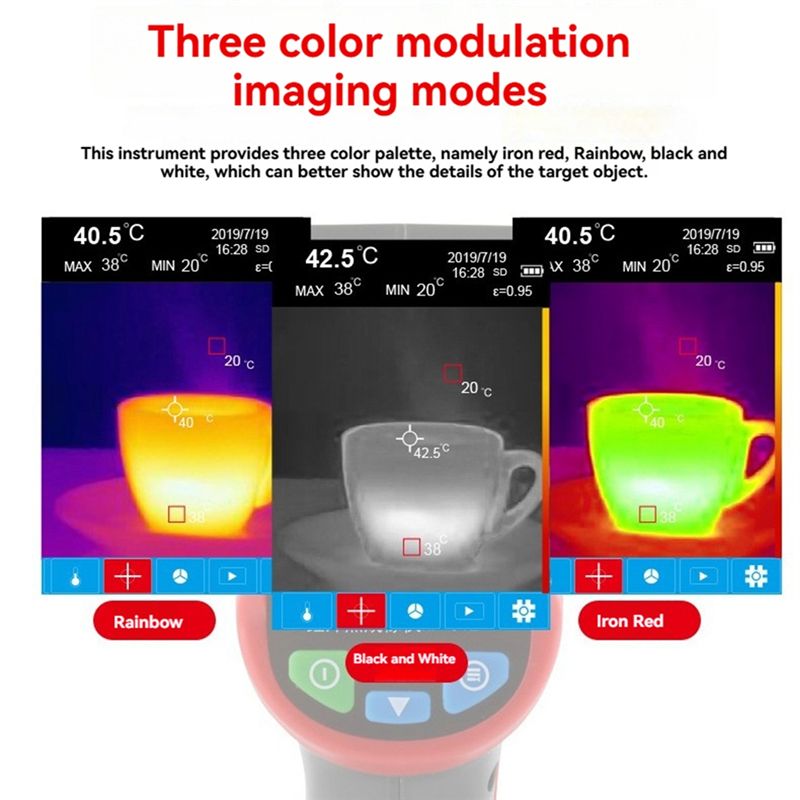 กล้องถ่ายภาพความร้อนแบบพกพา รุ - Nf 521 Thermal Imaging Camera บทวิจารณ์และราคา