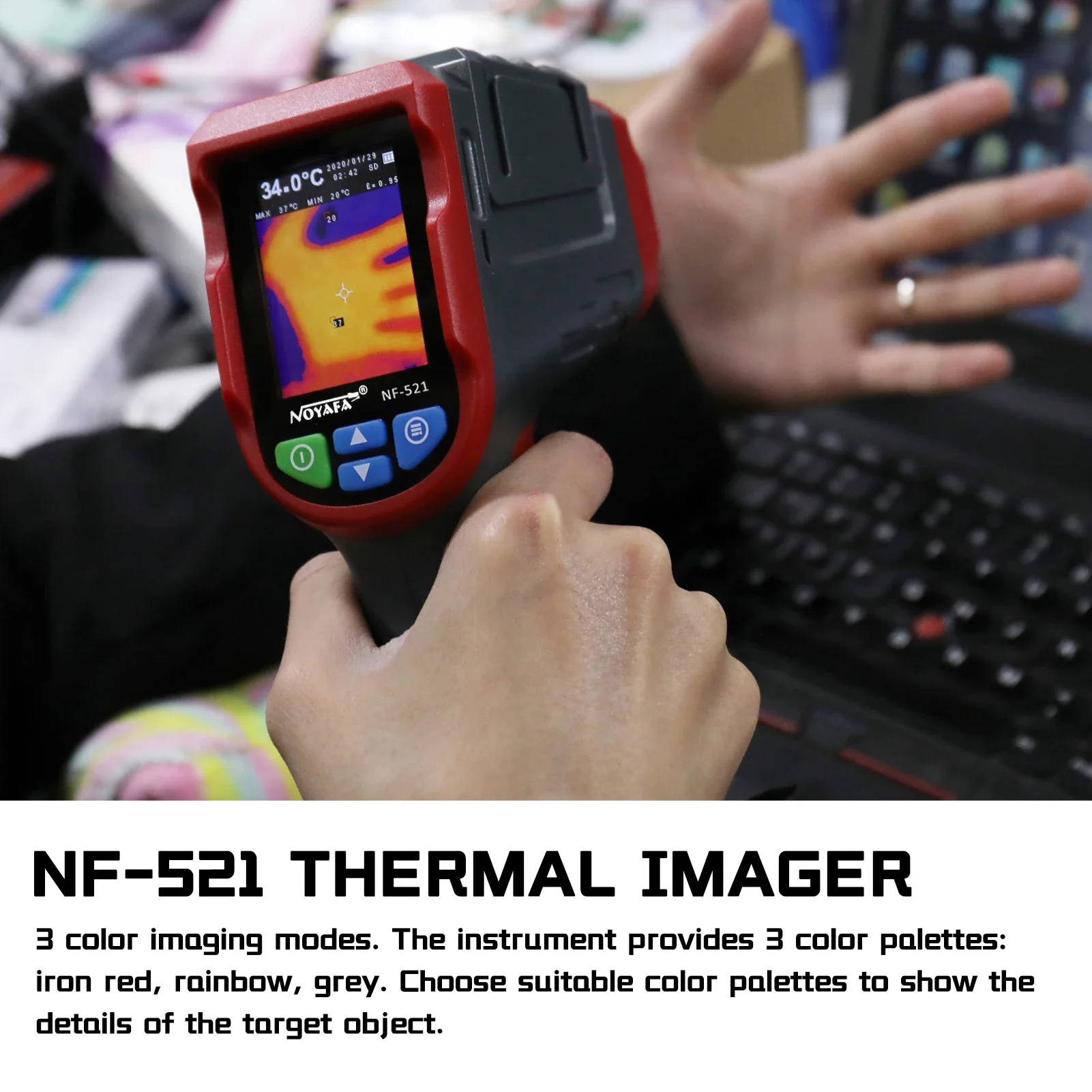 NF-521 กล้องถ่ายภาพความร้อนอิน - Nf 521 Thermal Imaging Camera บทวิจารณ์และราคา