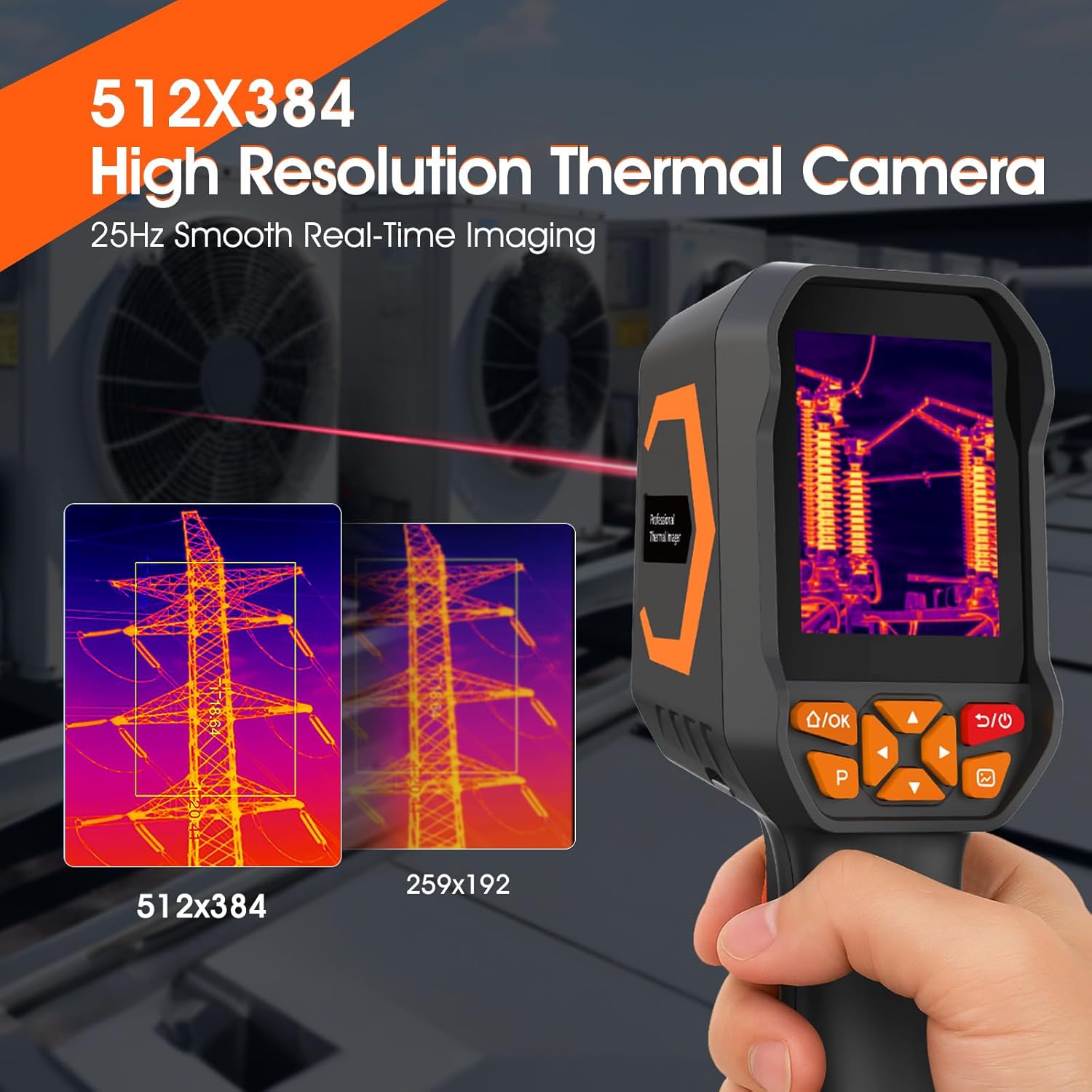 HoldPeak DP15L กล้องถ่ายภาพควา - Nf 521 Thermal Imaging Camera บทวิจารณ์และราคา