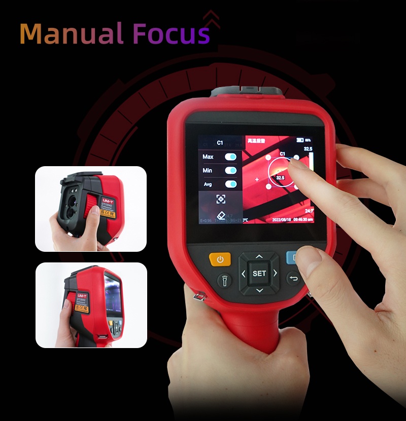 กล้องถ่ายภาพความร้อน UNI-T UTi - Thermal Camera Type C 384X288 บทวิจารณ์และราคา