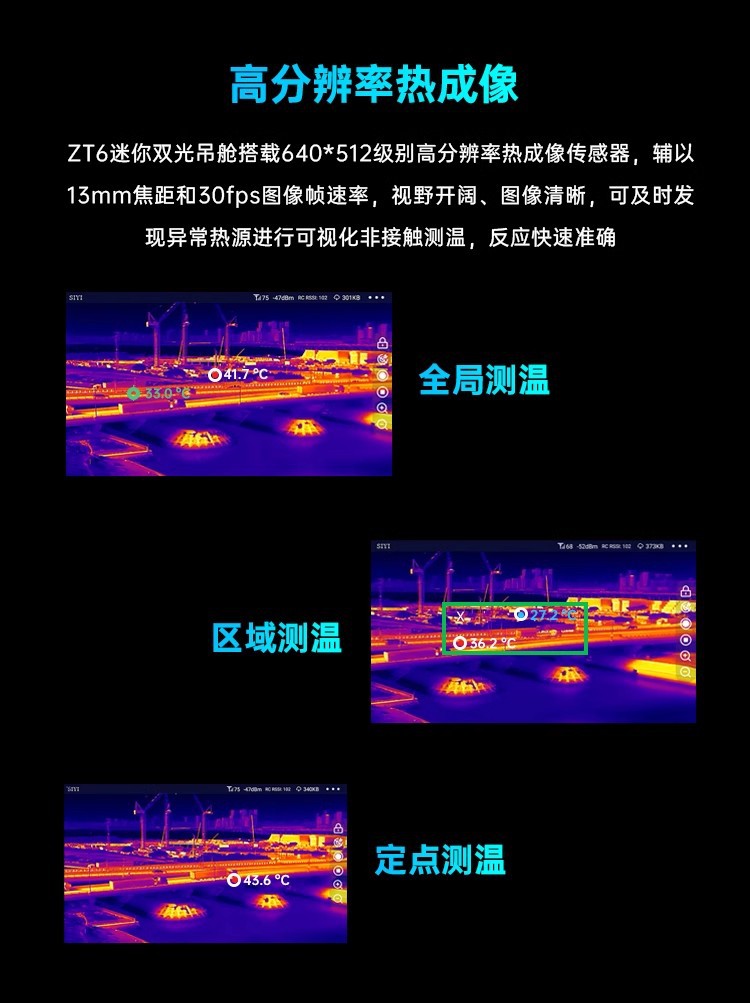 โดรนมินิ กล้องถ่ายภาพความร้อนแ - Thermal Imager Drone Gimbal บทวิจารณ์และราคา