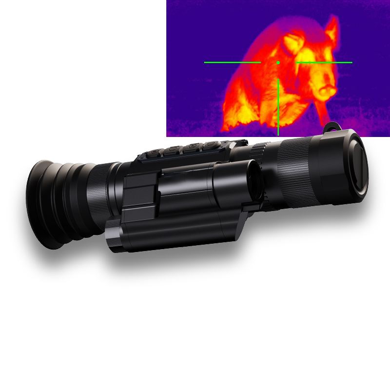 กล้องส่องกลางคืนแบบเทอร์มอลสำห - Thermal Scope Night Vision Monocular บทวิจารณ์และราคา
