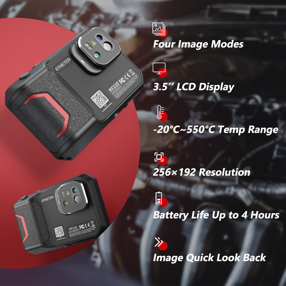 กล้องถ่ายภาพความร้อนแบบมือถือ  - Thermal Imaging Camera 256X192 บทวิจารณ์และราคา